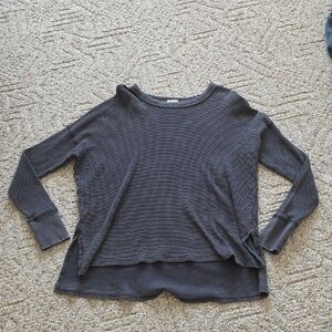 Aerie Offline Waffle Knit Top Size Medium